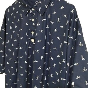 Greater Half Men's Golf Shirt 2XL; Sex Ed Humor